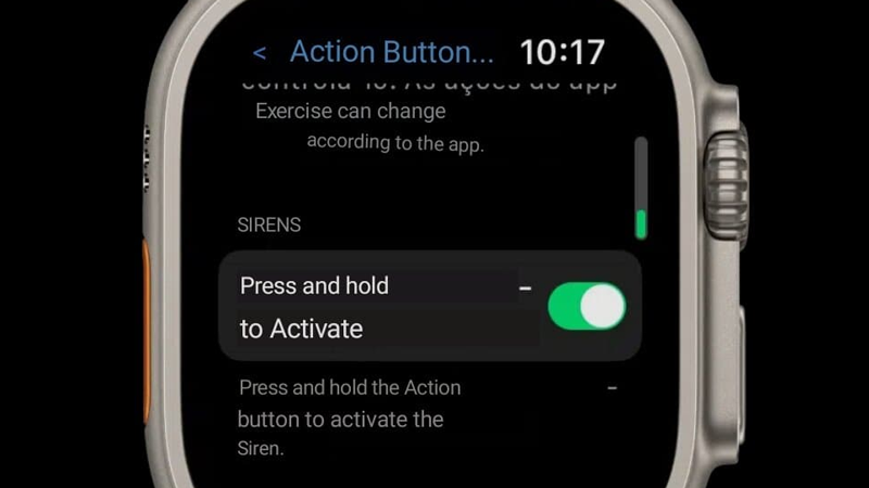 How to customize the Apple Watch Ultra Action Button